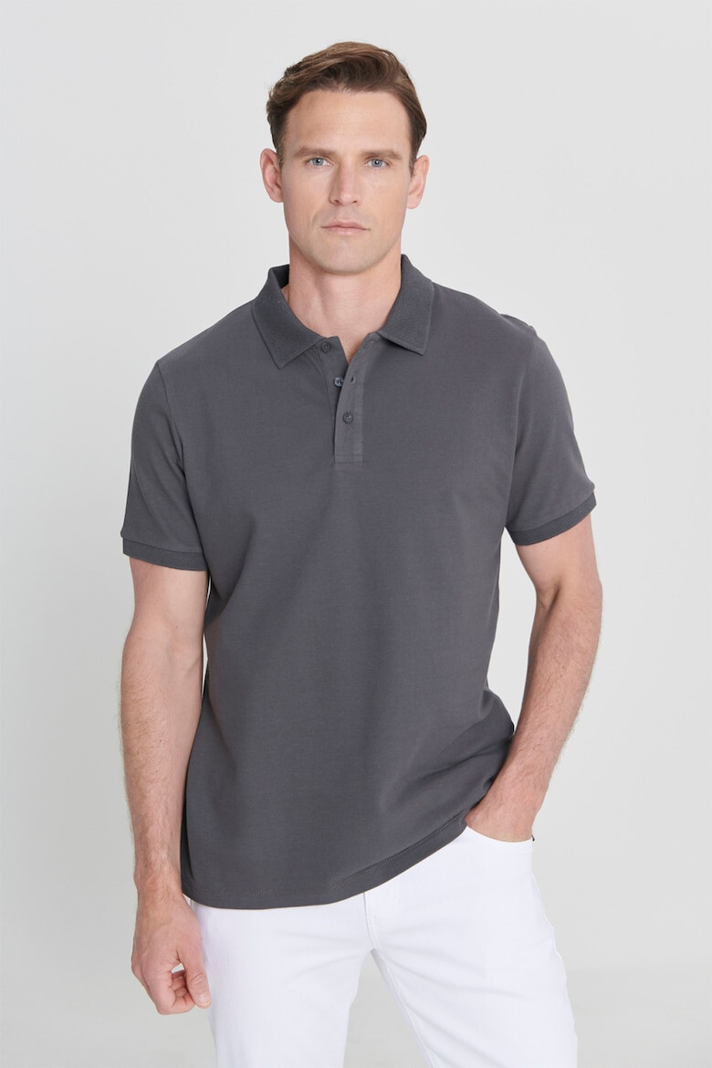 AC&Co Tricou polo slim fit de bumbac - Pled.ro