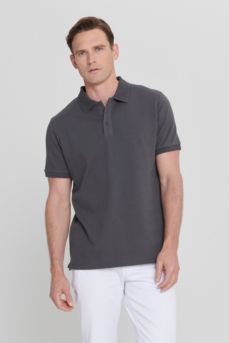 AC&Co Tricou polo slim fit de bumbac - Pled.ro