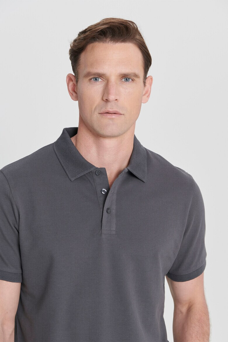 AC&Co Tricou polo slim fit de bumbac - Pled.ro