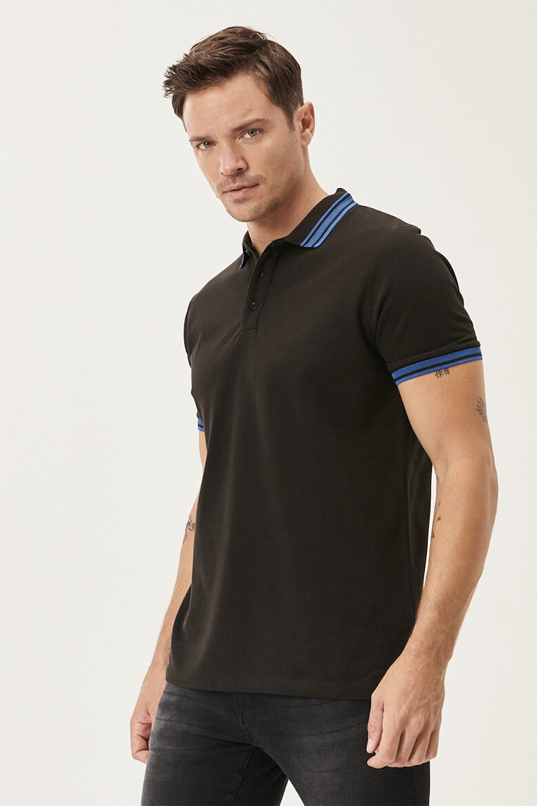 AC&Co Tricou polo slim fit de bumbac - Pled.ro