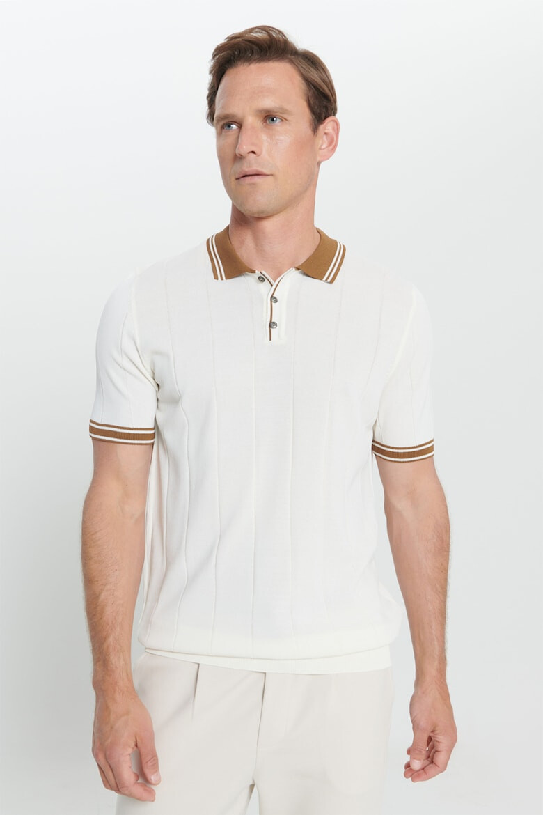 AC&Co Tricou polo tricotat - Pled.ro