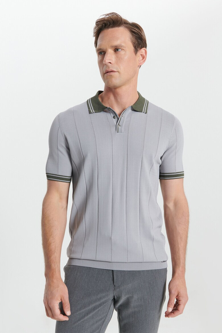 AC&Co Tricou polo tricotat - Pled.ro