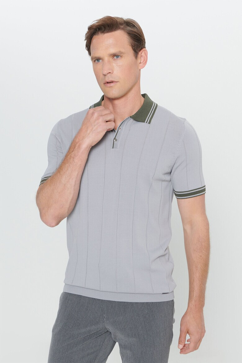 AC&Co Tricou polo tricotat - Pled.ro