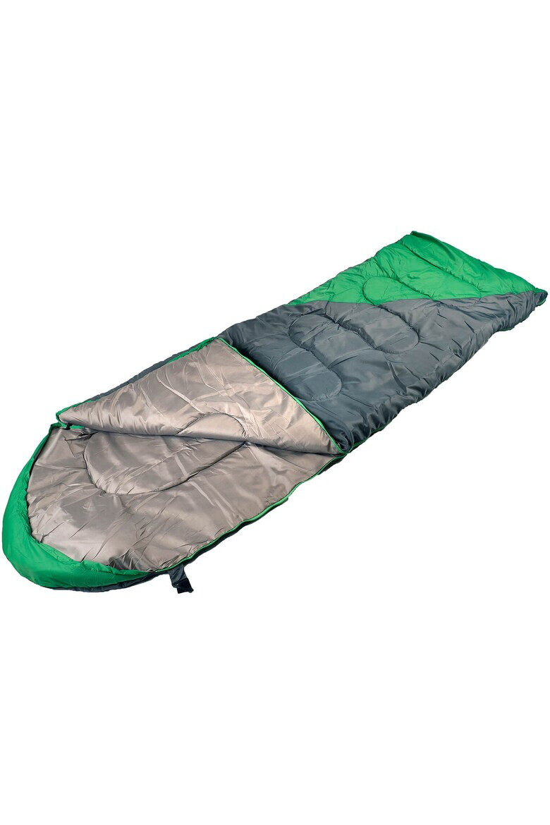 ActionOne Sac de dormit impermeabil Action One Verde/Gri (190+30) x 75 cm - Pled.ro