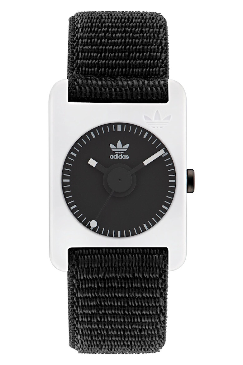 adidas Ceas dama RETRO POP TWO 31mm negru/alb curea sintetica mecanism quartz - Pled.ro