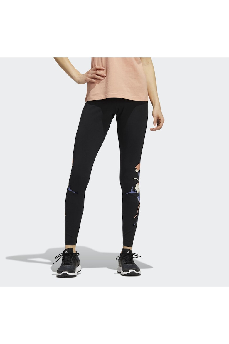 adidas Colanti Florl Gfx Tight H55225 Femei Negru - Pled.ro