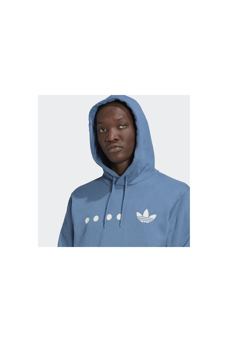 adidas Hanorac Logo Hood HK2762 Barbati Albastru - Pled.ro