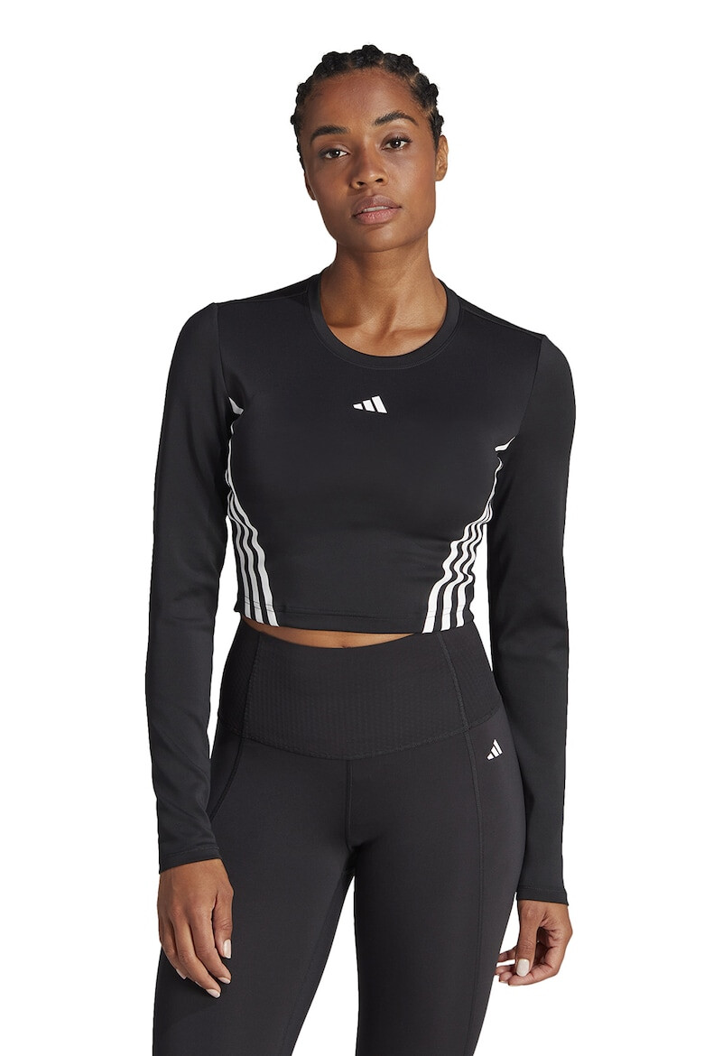 adidas Performance Bluza crop pentru antrenament Hyperglam - Pled.ro