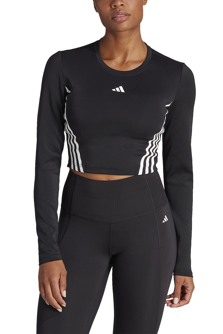 adidas Performance Bluza crop pentru antrenament Hyperglam - Pled.ro