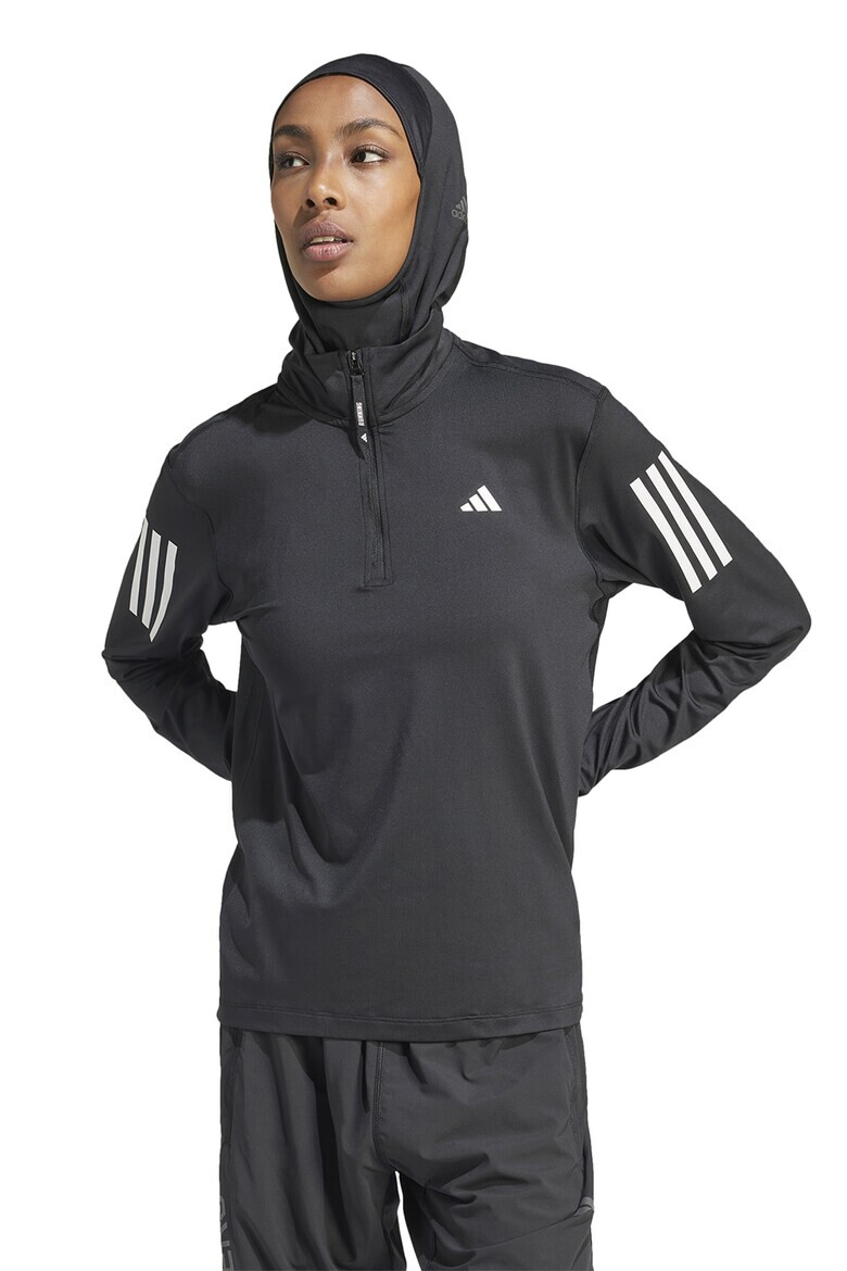 adidas Performance Bluza cu fenta cu fermoar pentru alergare - Pled.ro