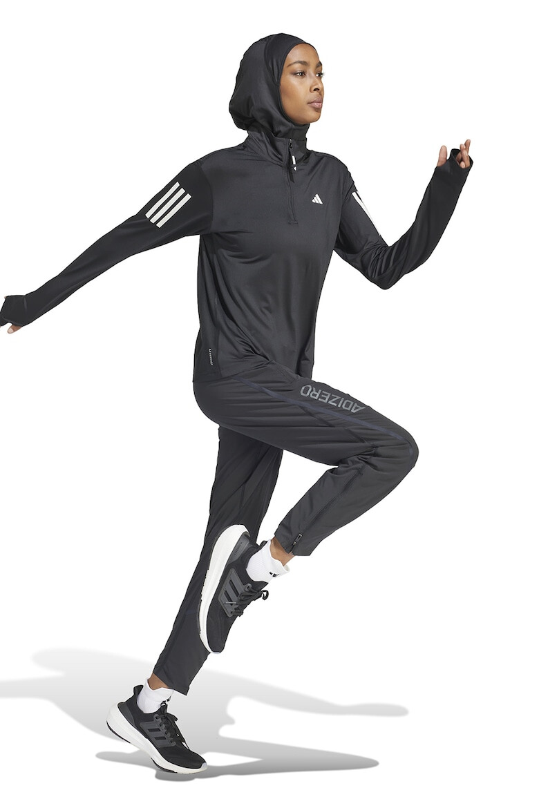 adidas Performance Bluza cu fenta cu fermoar pentru alergare - Pled.ro