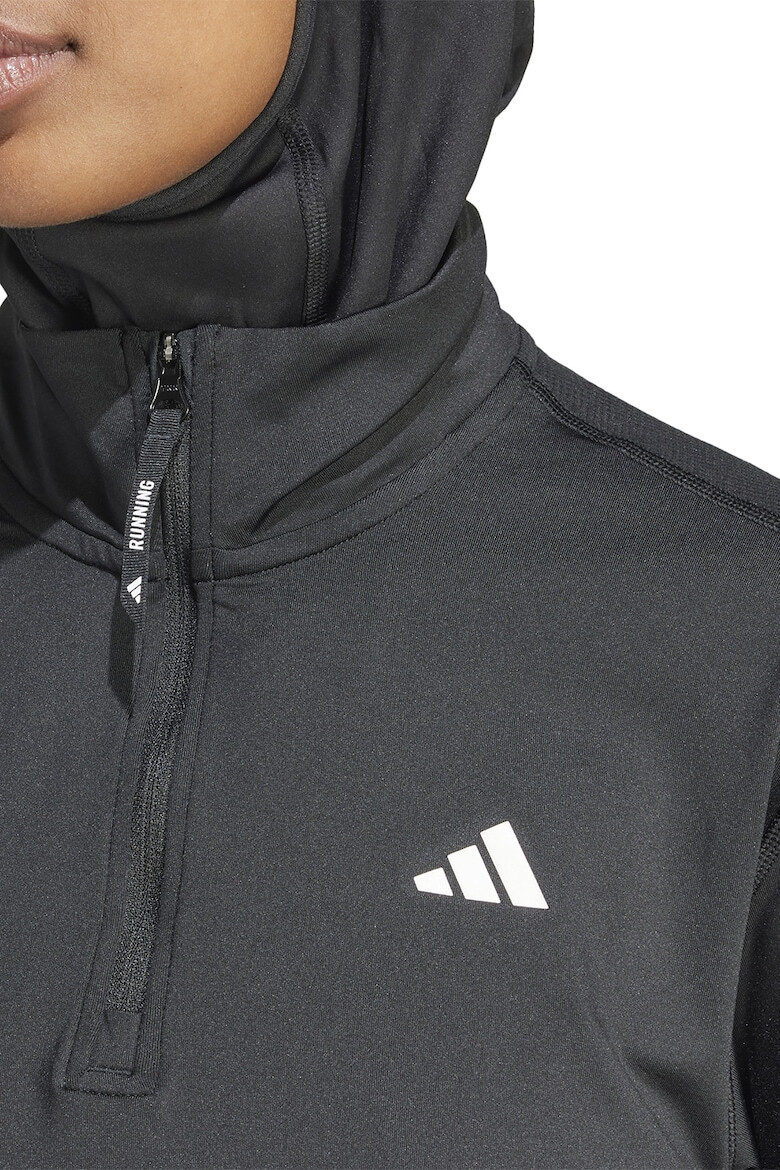 adidas Performance Bluza cu fenta cu fermoar pentru alergare - Pled.ro