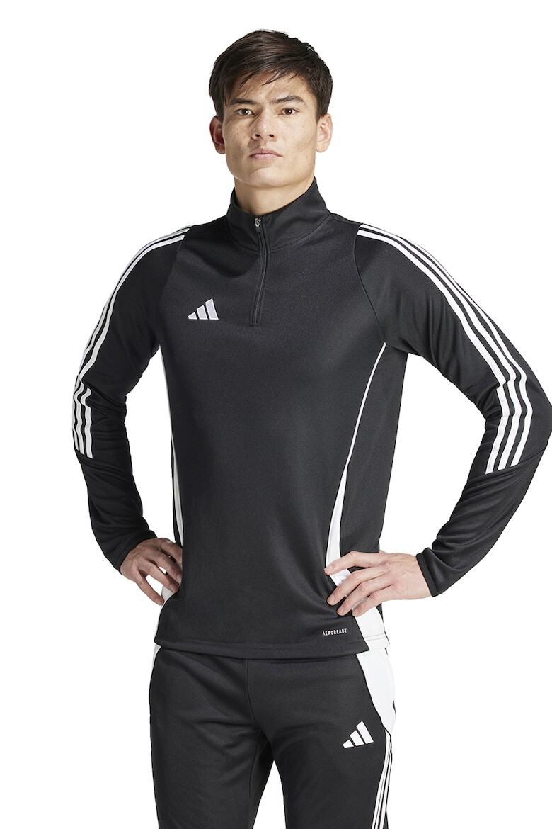 adidas Performance Bluza cu fenta cu fermoar pentru fotbal Trio24 - Pled.ro