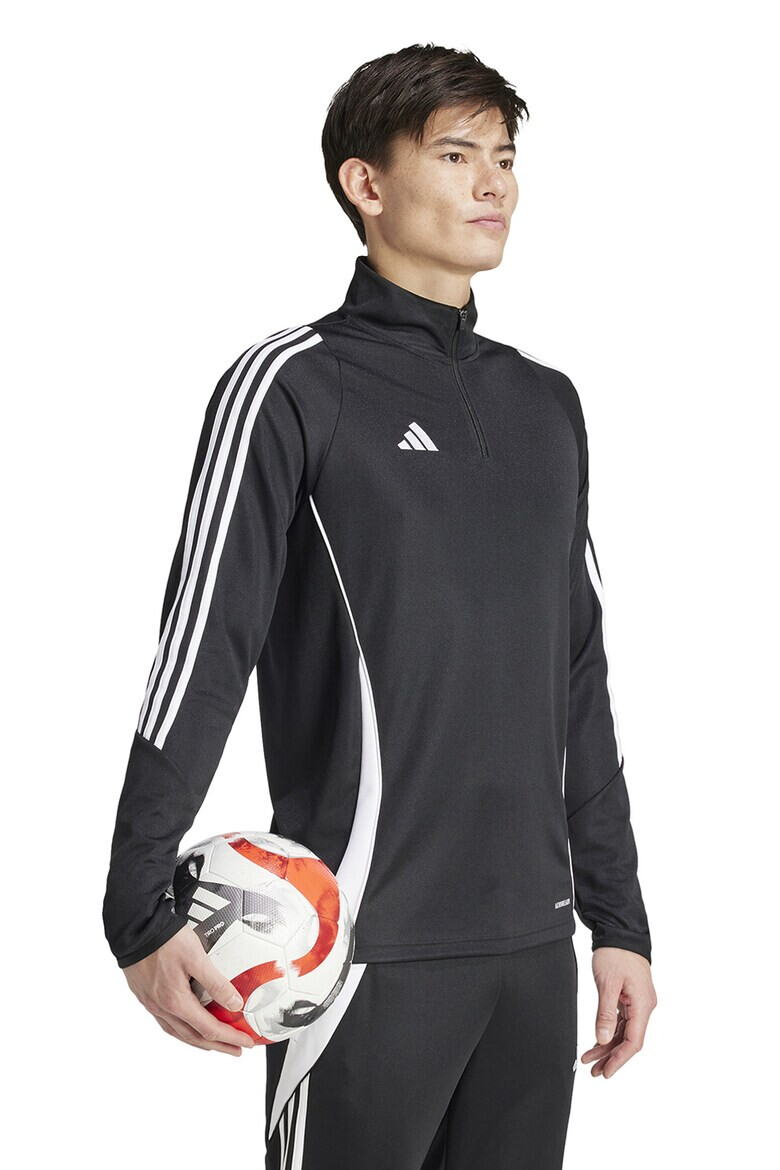 adidas Performance Bluza cu fenta cu fermoar pentru fotbal Trio24 - Pled.ro