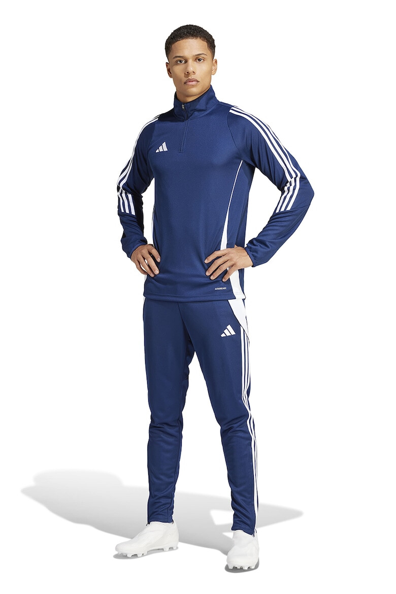 adidas Performance Bluza cu fenta cu fermoar pentru fotbal Trio24 - Pled.ro