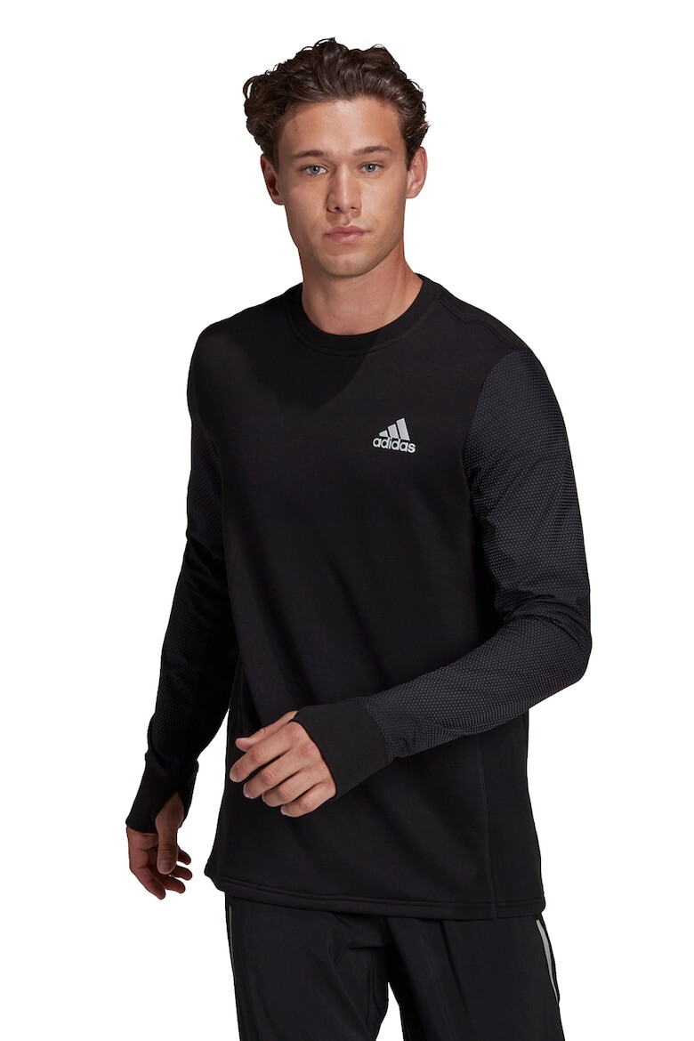 adidas Performance Bluza cu logo pentru alergare Reflective - Pled.ro