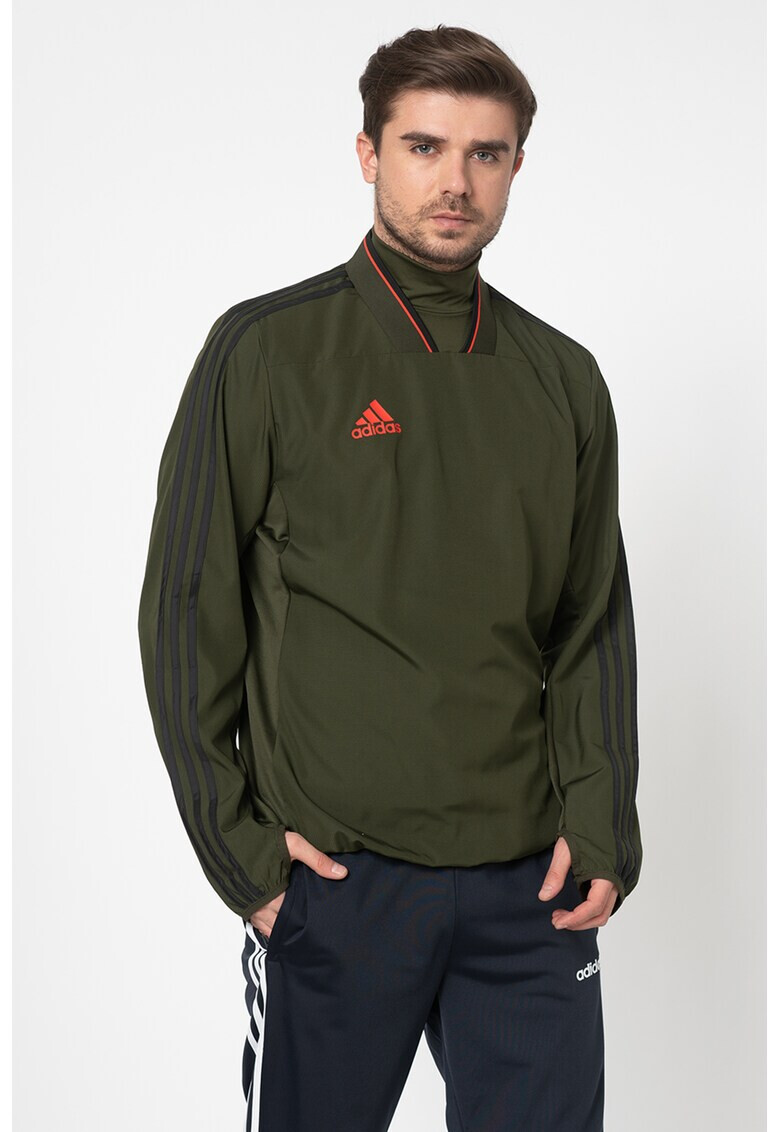 adidas Performance Bluza cu segmente cu captuseala din fleece pentru fotbal - Pled.ro