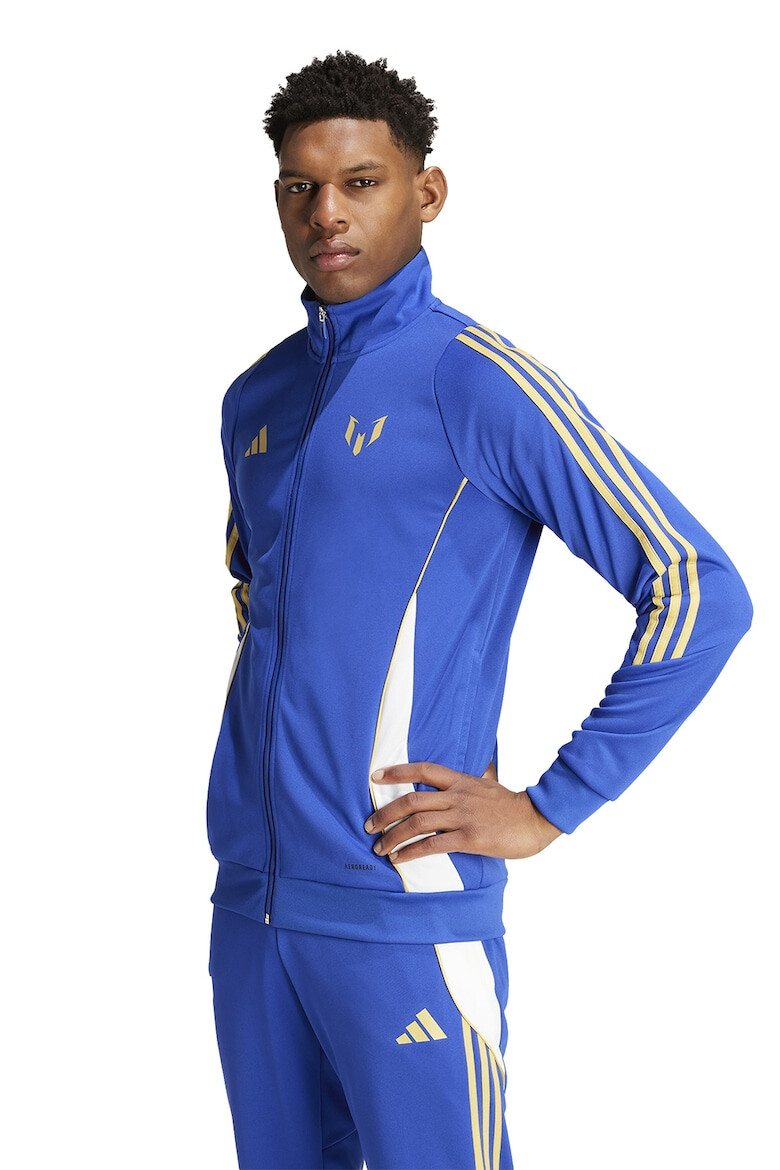 adidas Performance Bluza de trening cu fermoar pentru fotbal Messi - Pled.ro