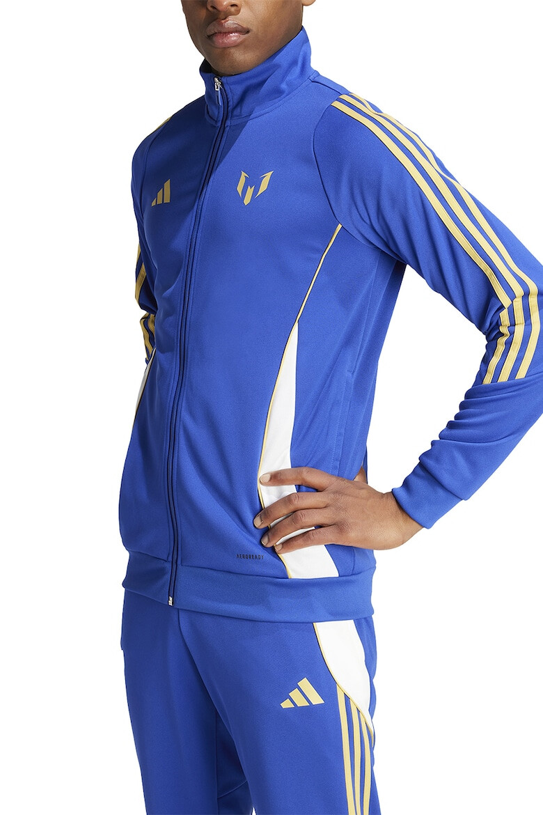 adidas Performance Bluza de trening cu fermoar pentru fotbal Messi - Pled.ro