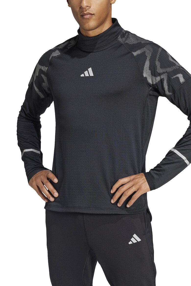 adidas Performance Bluza de trening cu fermoar scurt Hi-Vis - Pled.ro