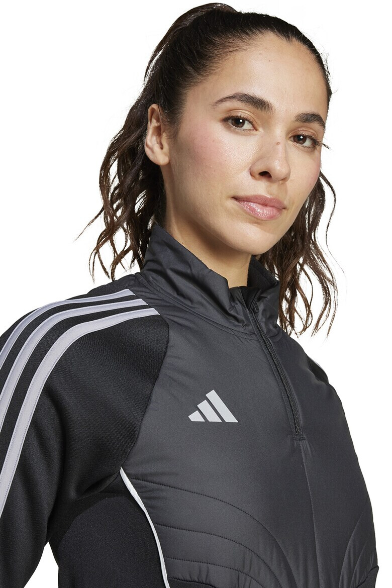 adidas Performance Bluza de trening slim fit cu fenta si fermoar pentru fotbal Tiro24 - Pled.ro