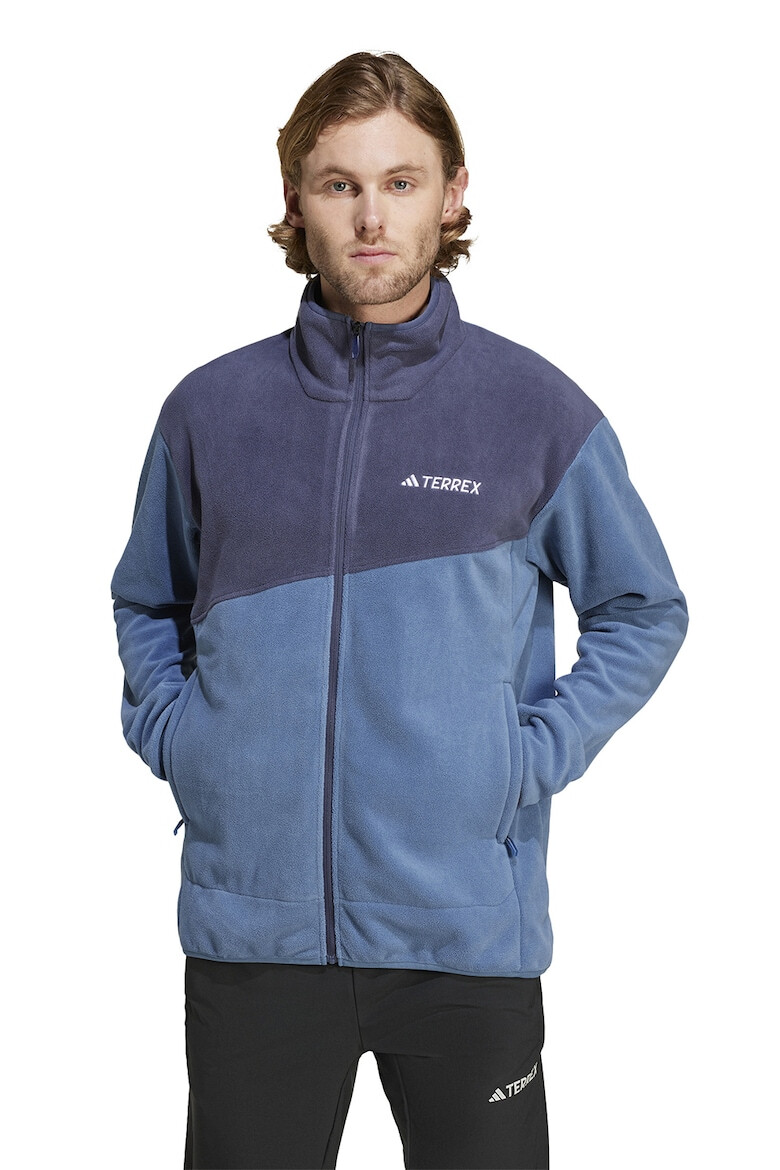 adidas Performance Bluza din fleece cu fermoar pentru drumetii Terrex Multi - Pled.ro