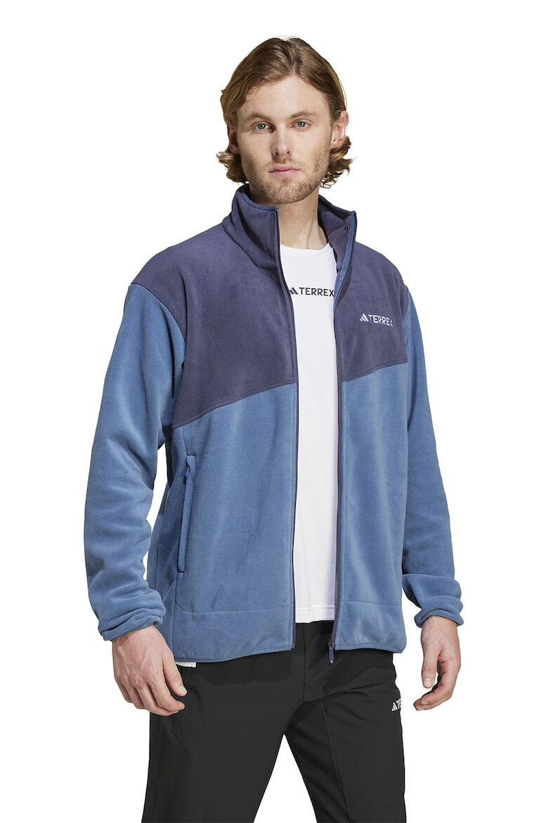 adidas Performance Bluza din fleece cu fermoar pentru drumetii Terrex Multi - Pled.ro