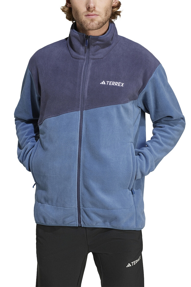 adidas Performance Bluza din fleece cu fermoar pentru drumetii Terrex Multi - Pled.ro