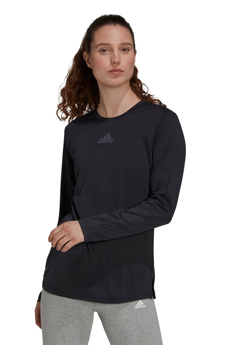 adidas Performance Bluza regular fit cu logo cu irizatii - Pled.ro