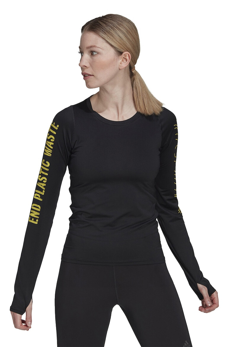 adidas Performance Bluza slim fit pentru alergare End Plastic Waste - Pled.ro