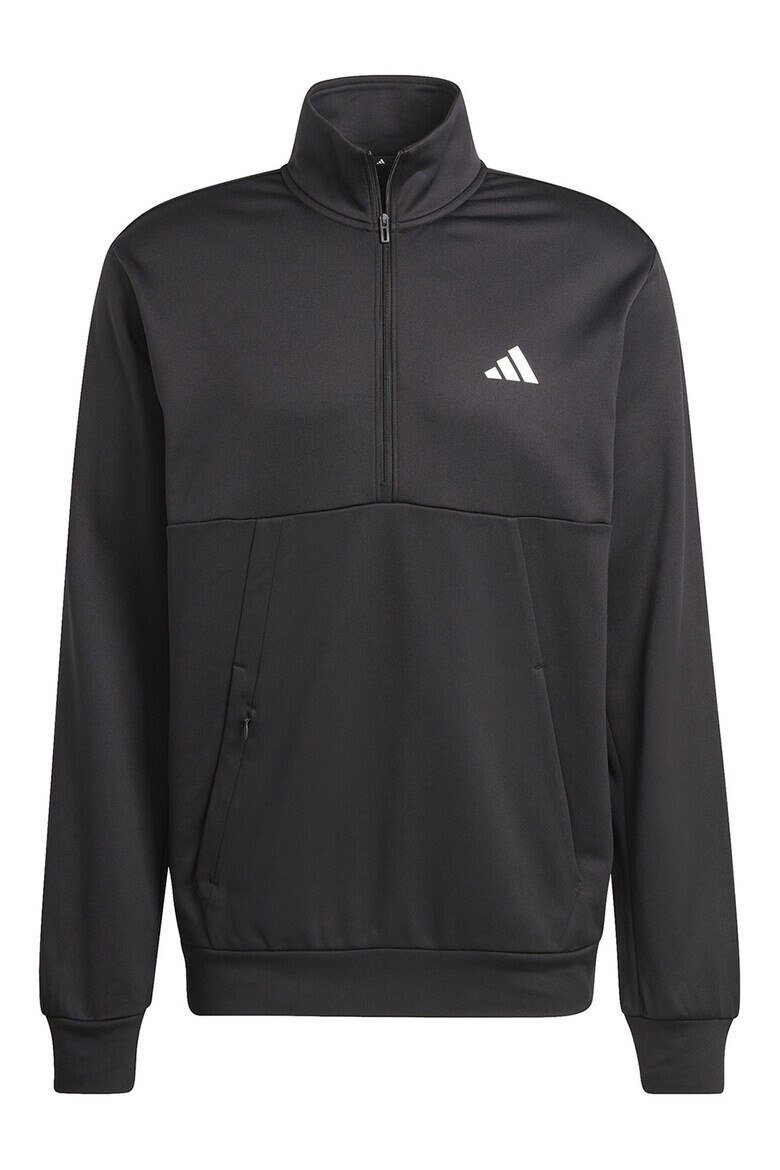 adidas Performance Bluza sport cu fenta cu fermoar pentru antrenament - Pled.ro