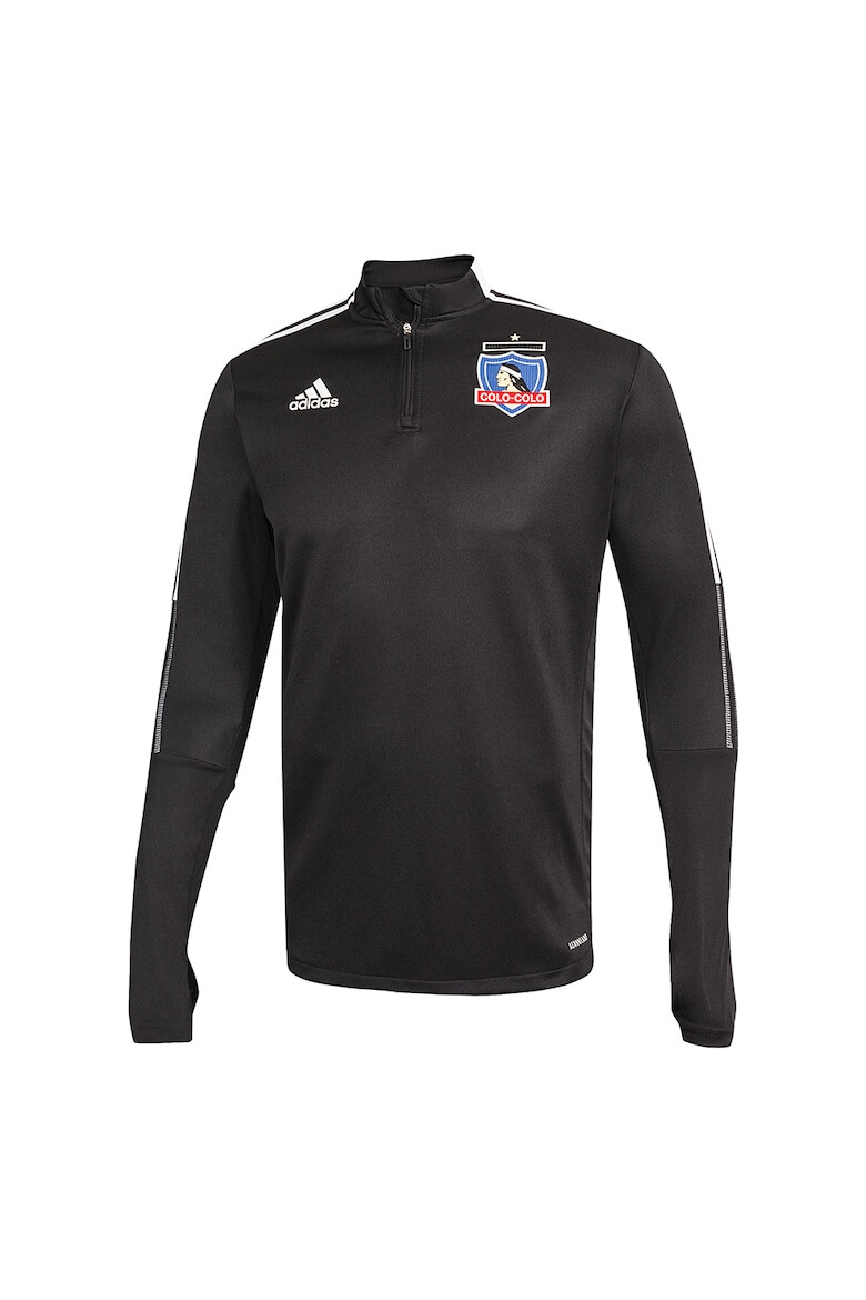 adidas Performance Bluza sport cu fenta cu fermoar pentru fotbal Tiro21 - Pled.ro