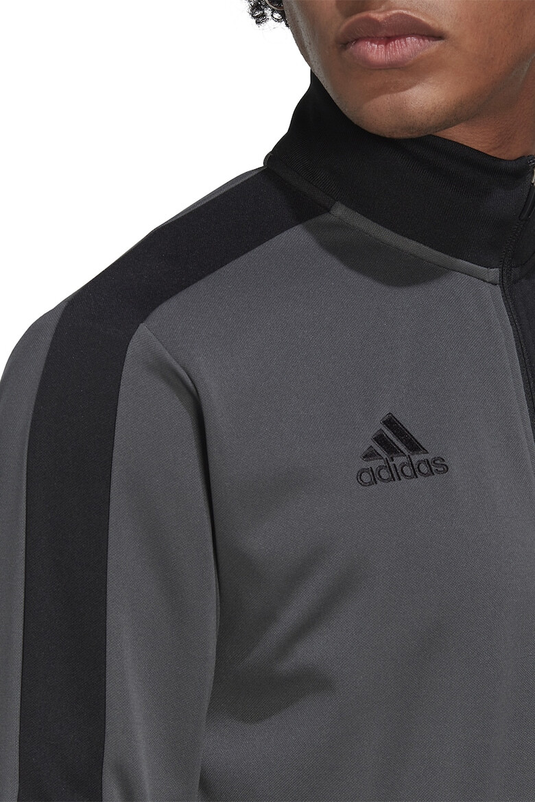 adidas Sportswear Bluza sport cu fermoar si model in doua tonuri pentru fotbal Tiro - Pled.ro