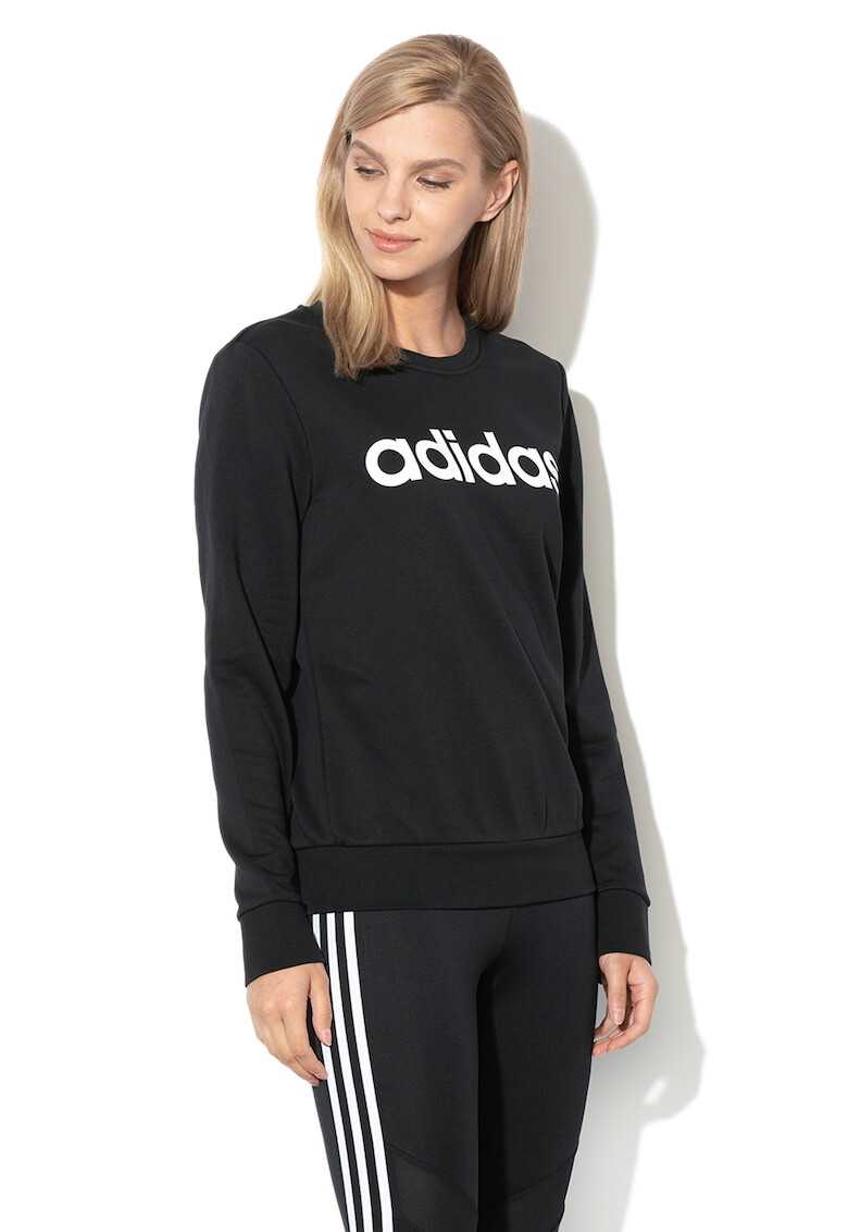 adidas Performance Bluza sport cu imprimeu logo - Pled.ro