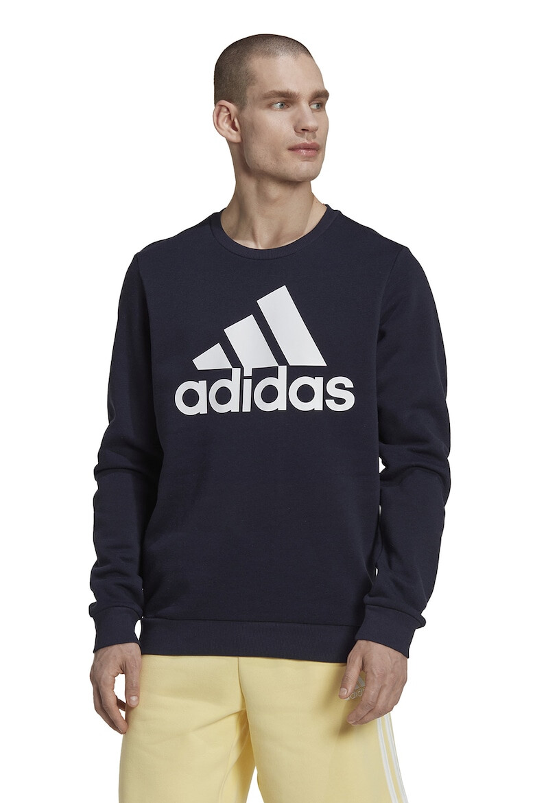 adidas Performance Bluza sport cu imprimeu logo Essentials - Pled.ro