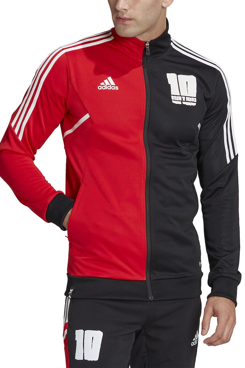 adidas Performance Bluza sport slim fit cu fermoar pentru fotbal Messi - Pled.ro