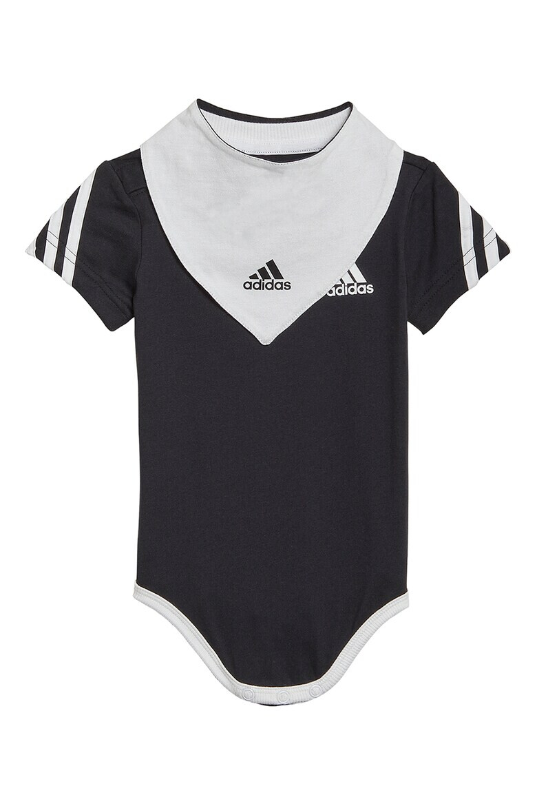 adidas Performance Body de bumbac organic cu bavetica - Pled.ro