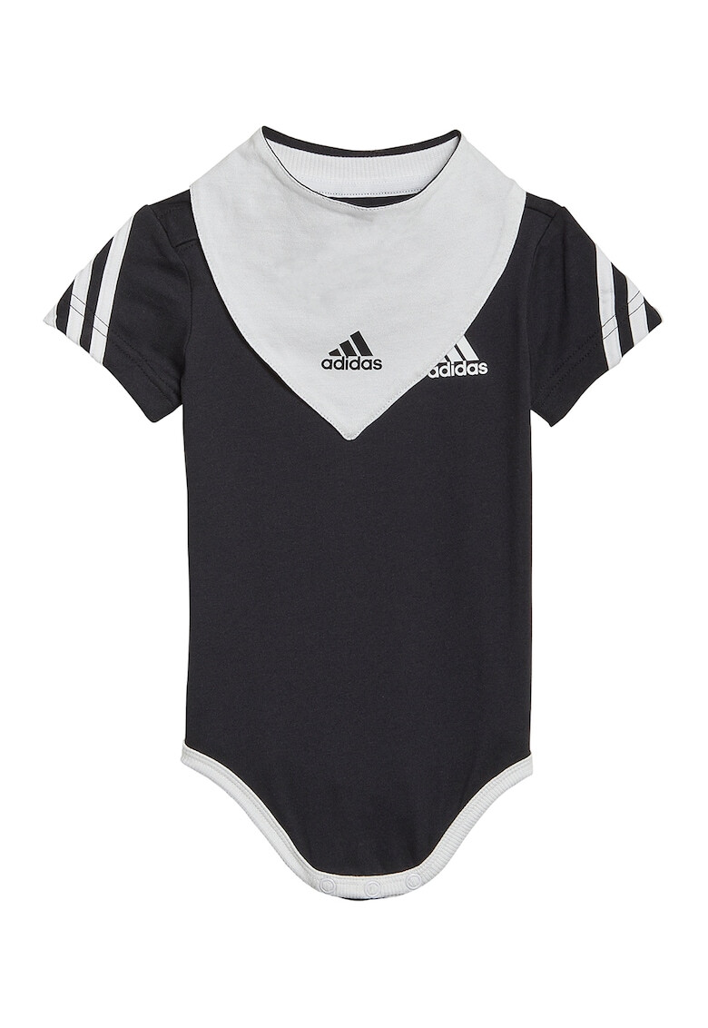 adidas Performance Body de bumbac organic cu bavetica - Pled.ro