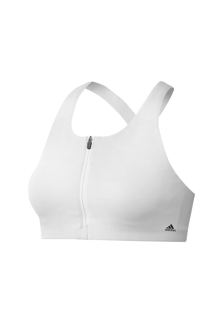 adidas Performance Bustiera cu fermoar frontal pentru antrenament - Pled.ro