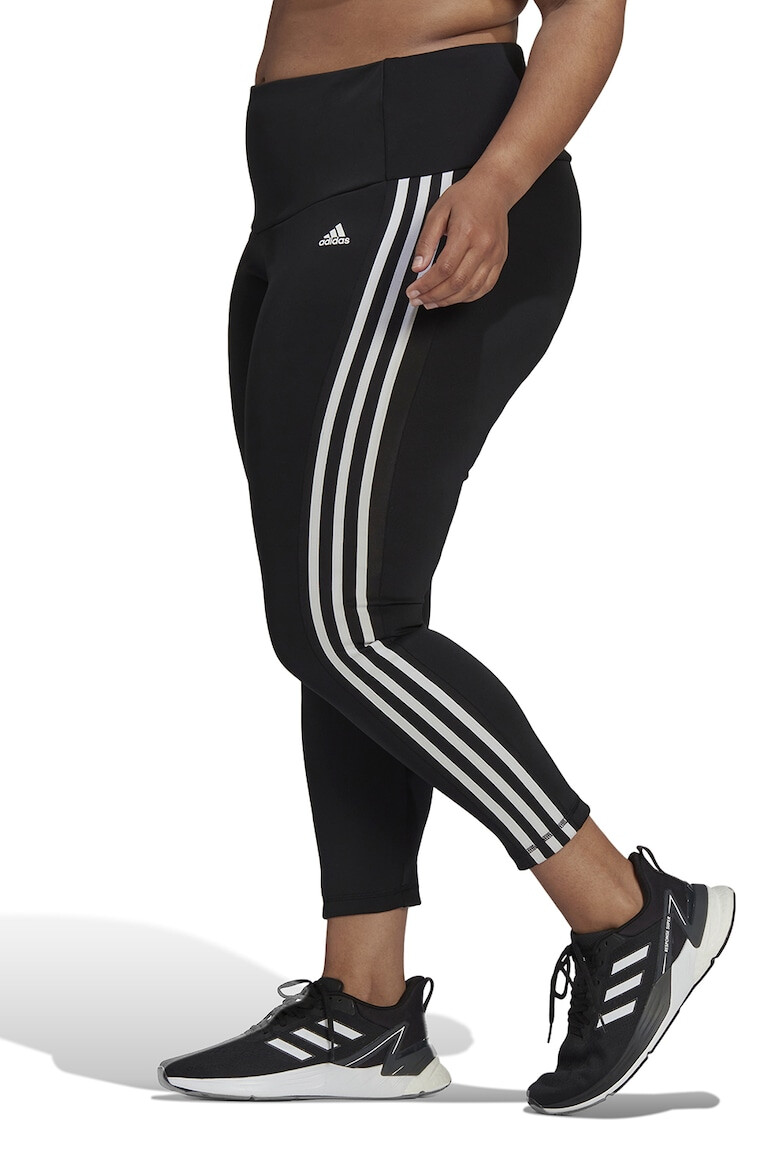 adidas Performance Colanti crop cu logo pentru fitness - Pled.ro