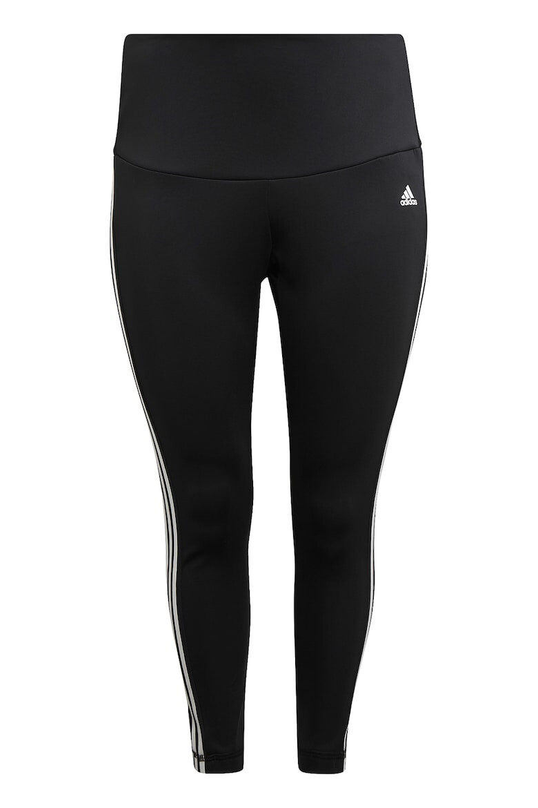 adidas Performance Colanti crop cu logo pentru fitness - Pled.ro