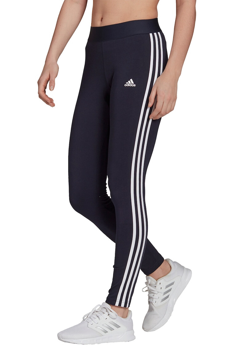 adidas Sportswear Colanti crop cu talie inalta Essentials 3-Stripes - Pled.ro