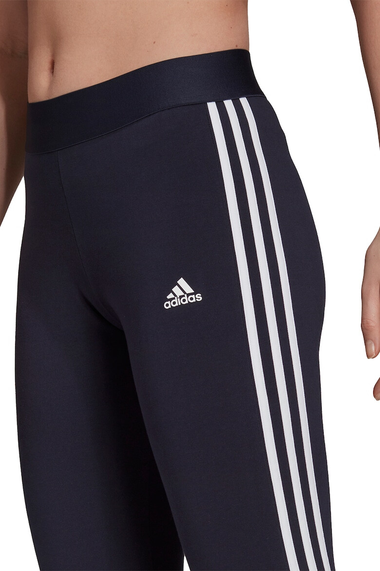 adidas Sportswear Colanti crop cu talie inalta Essentials 3-Stripes - Pled.ro