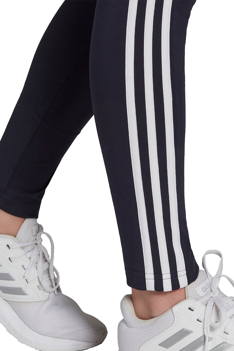 adidas Sportswear Colanti crop cu talie inalta Essentials 3-Stripes - Pled.ro