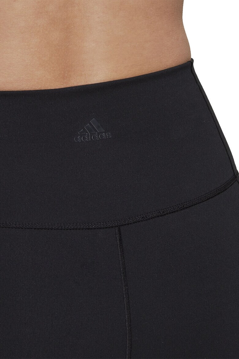 adidas Performance Colanti crop cu talie inalta pentru yoga Yoga Studio - Pled.ro