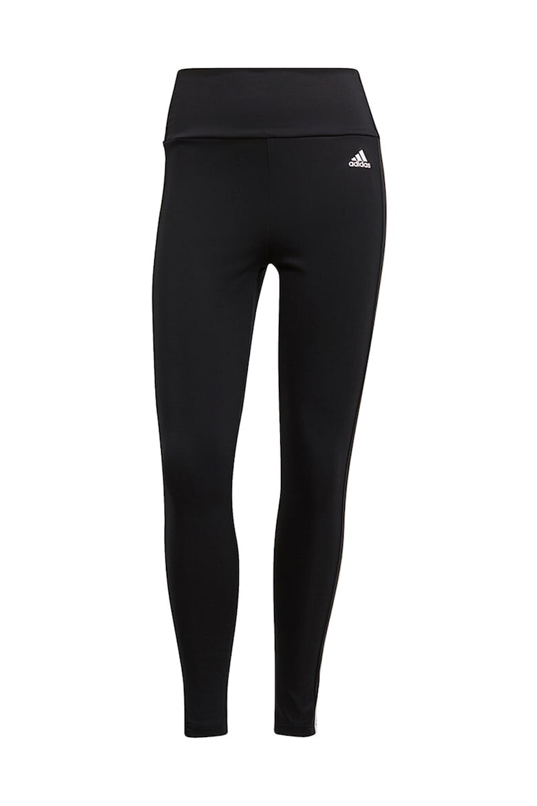 adidas Performance Colanti crop pentru antrenament Designed To Move 3-Stripes - Pled.ro