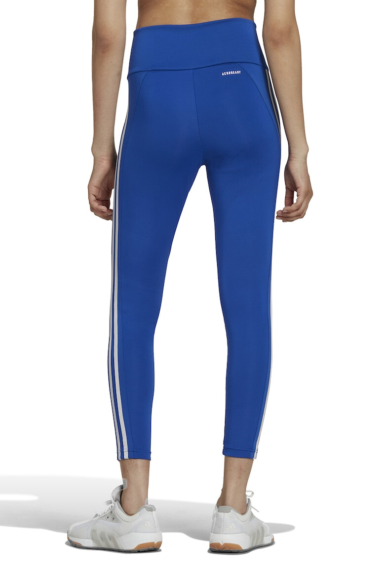 adidas Performance Colanti crop pentru antrenament Designed To Move 3-Stripes - Pled.ro