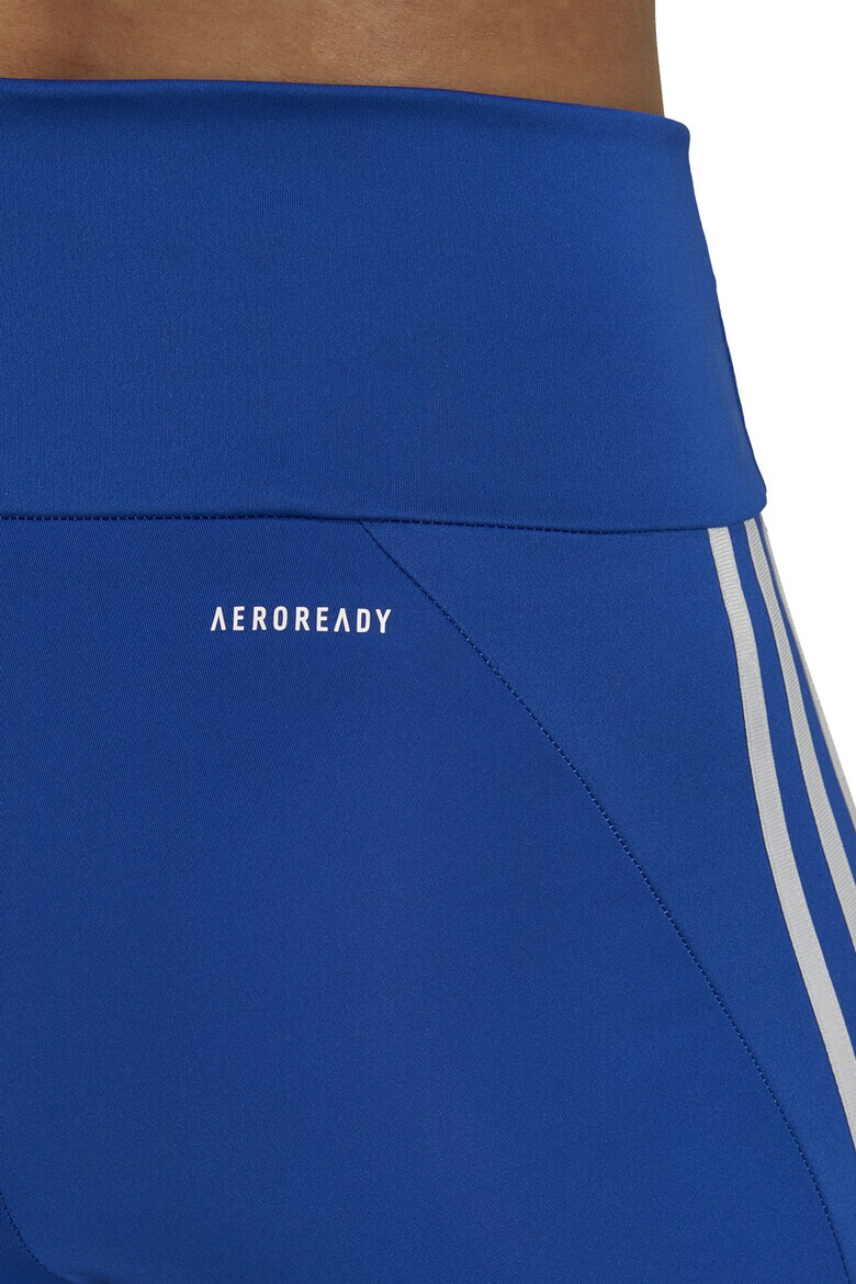 adidas Performance Colanti crop pentru antrenament Designed To Move 3-Stripes - Pled.ro