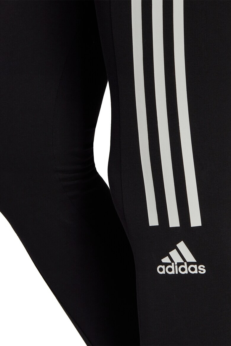 adidas Performance Colanti crop slim fit cu logo pentru antrenament - Pled.ro