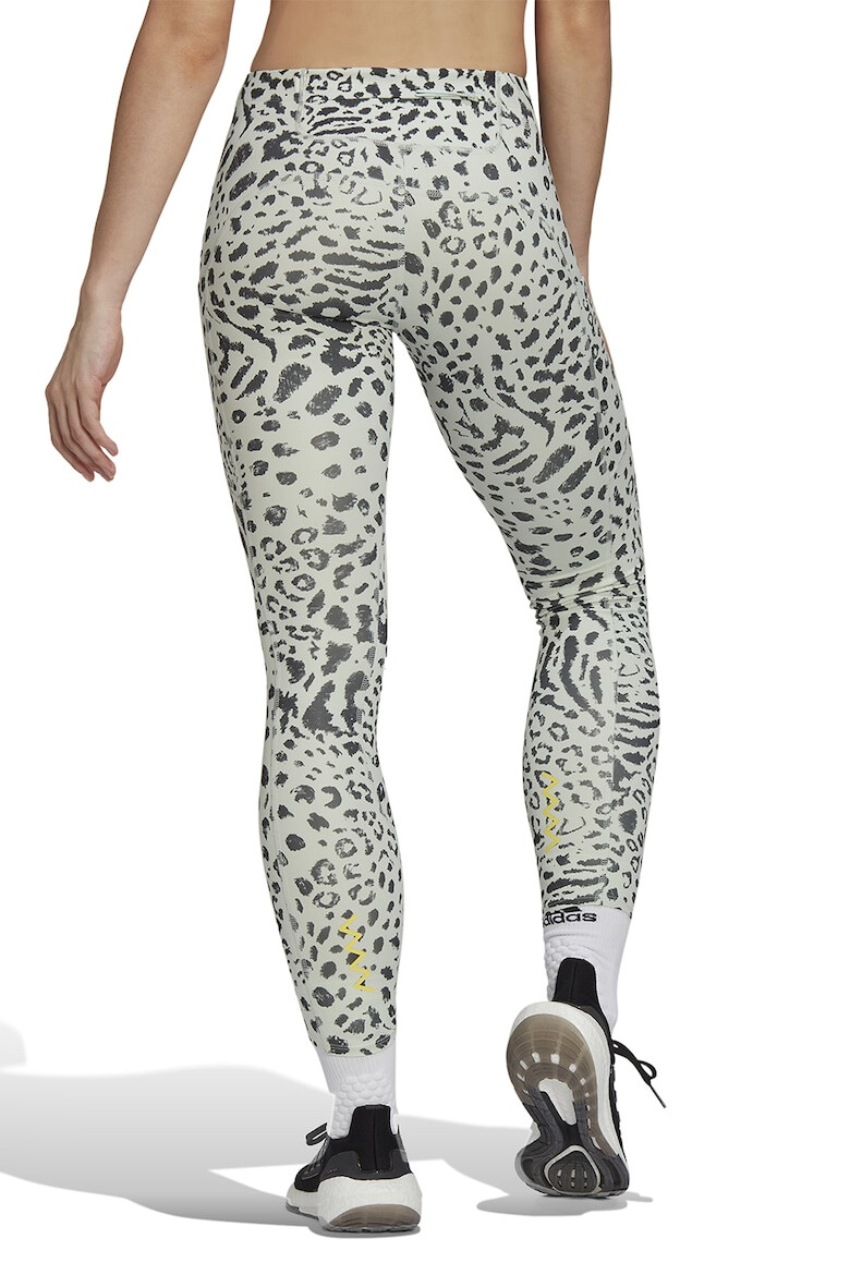 adidas Performance Colanti cu animal print pentru alergare Fast - Pled.ro